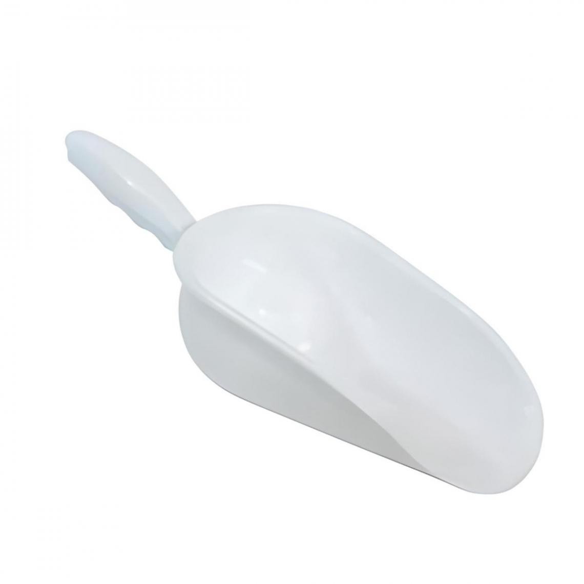 Visiodirect - Pelle à poussière 250grs en plastique coloris blanc - Longueur 16 cm - Pelles, pioches, tarières