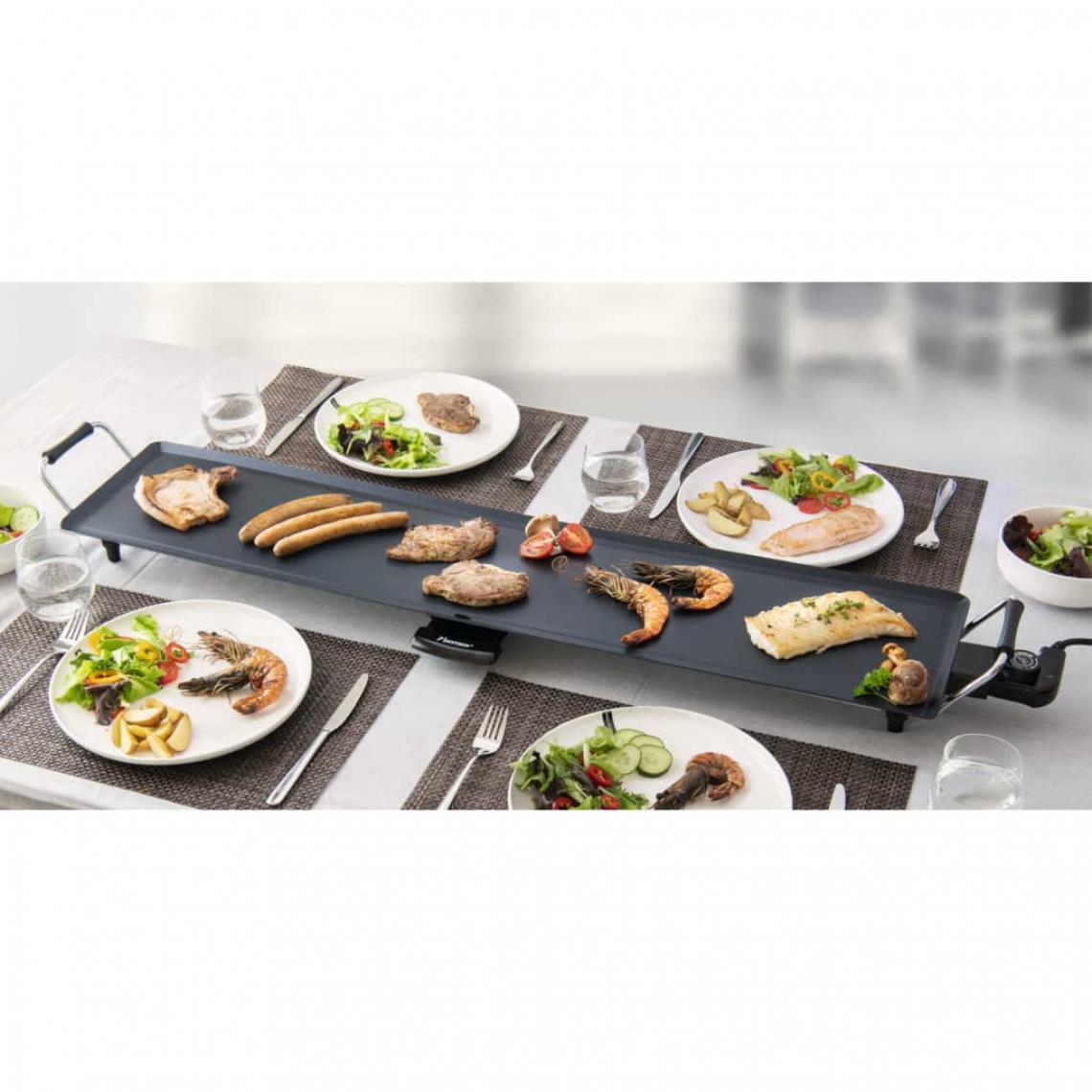 Bestron - Bestron Grill de table plancha ABP605 XXXL 100x22 cm 2000 W - Accessoires barbecue