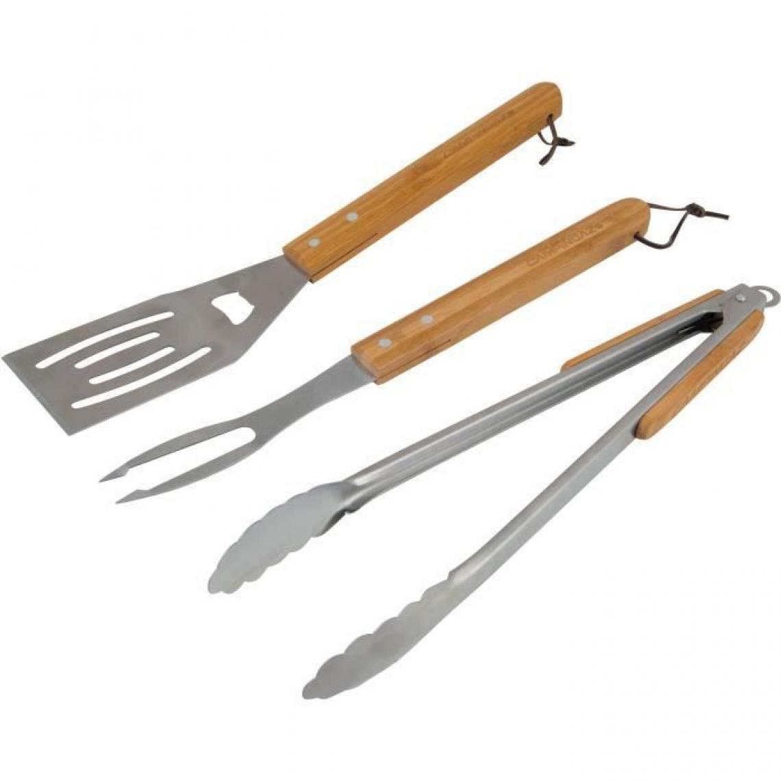 Campingaz - Set Ustensiles Manches Bois - Accessoires barbecue