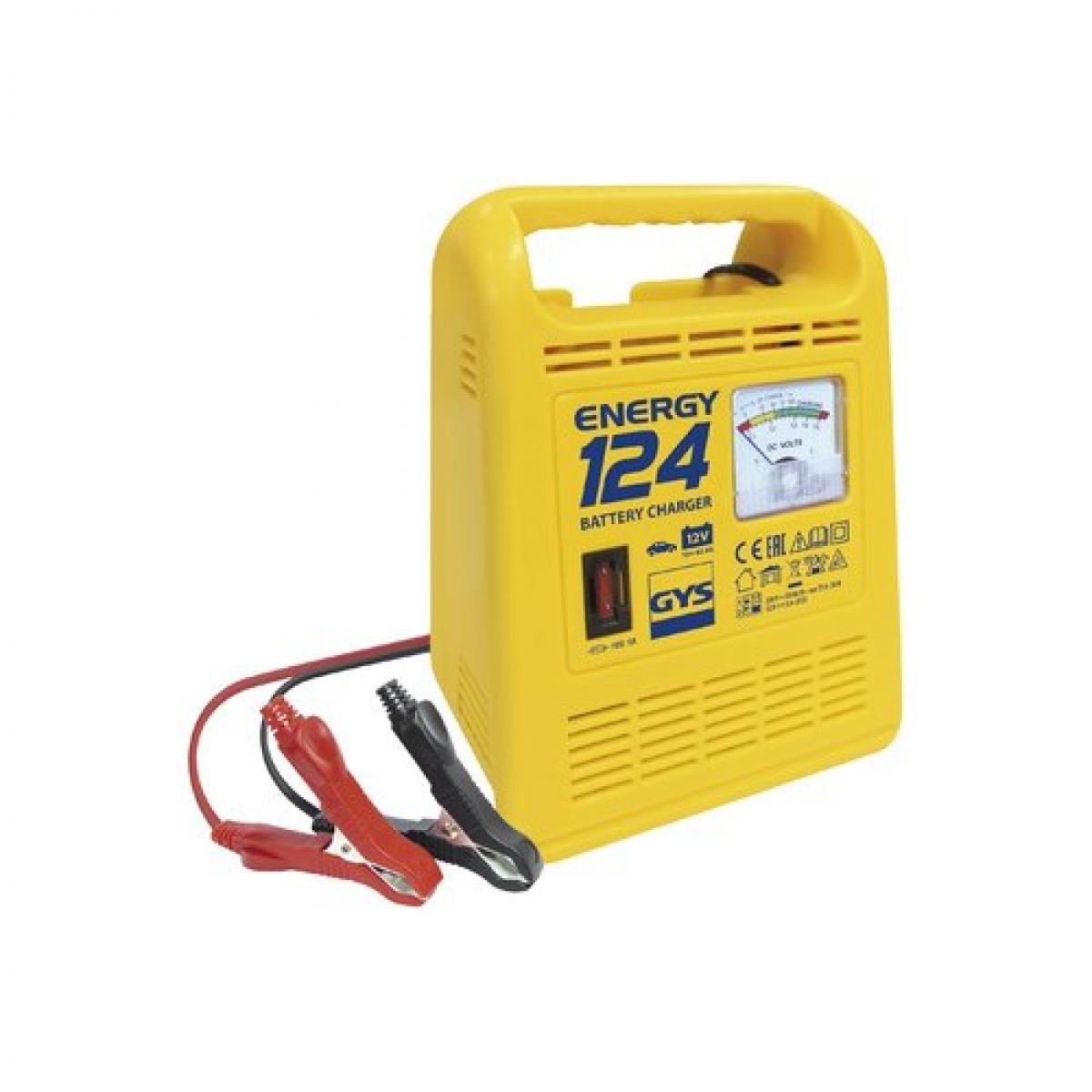 Gys - GYS Chargeur de batteries Energy 124 10-45 Ah 70 W - Consommables pour outillage motorisé