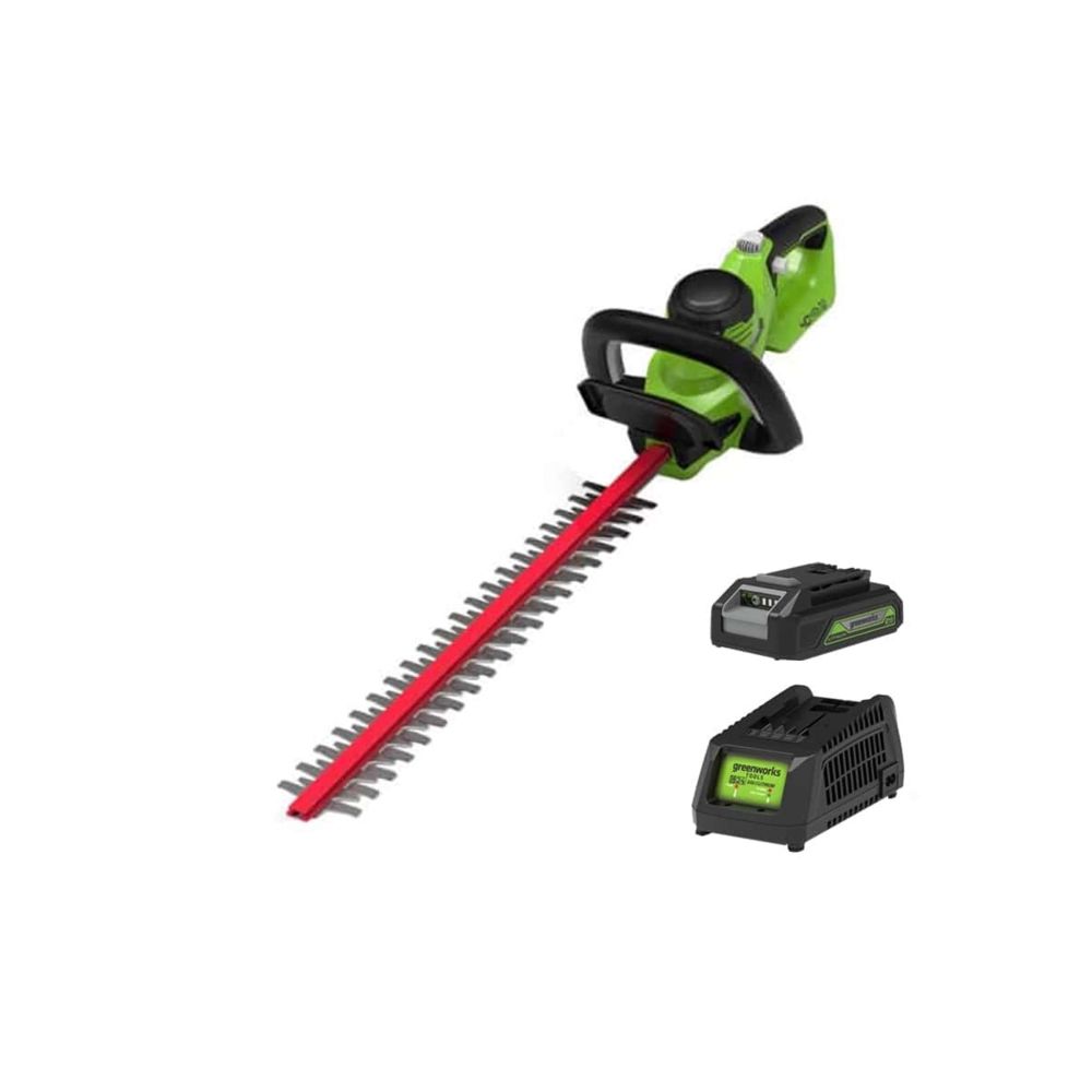 Greenworks - Taille-haies 61 cm GREENWORKS 40V - 1 batterie 2.0 Ah - 1 chargeur - G40HT61K2 - Taille-haies