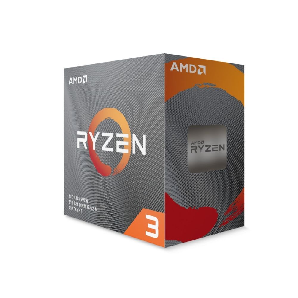 Amd - Ryzen 3 3100 Wraith Stealth - 3.6/3.9 GHz - Processeur AMD