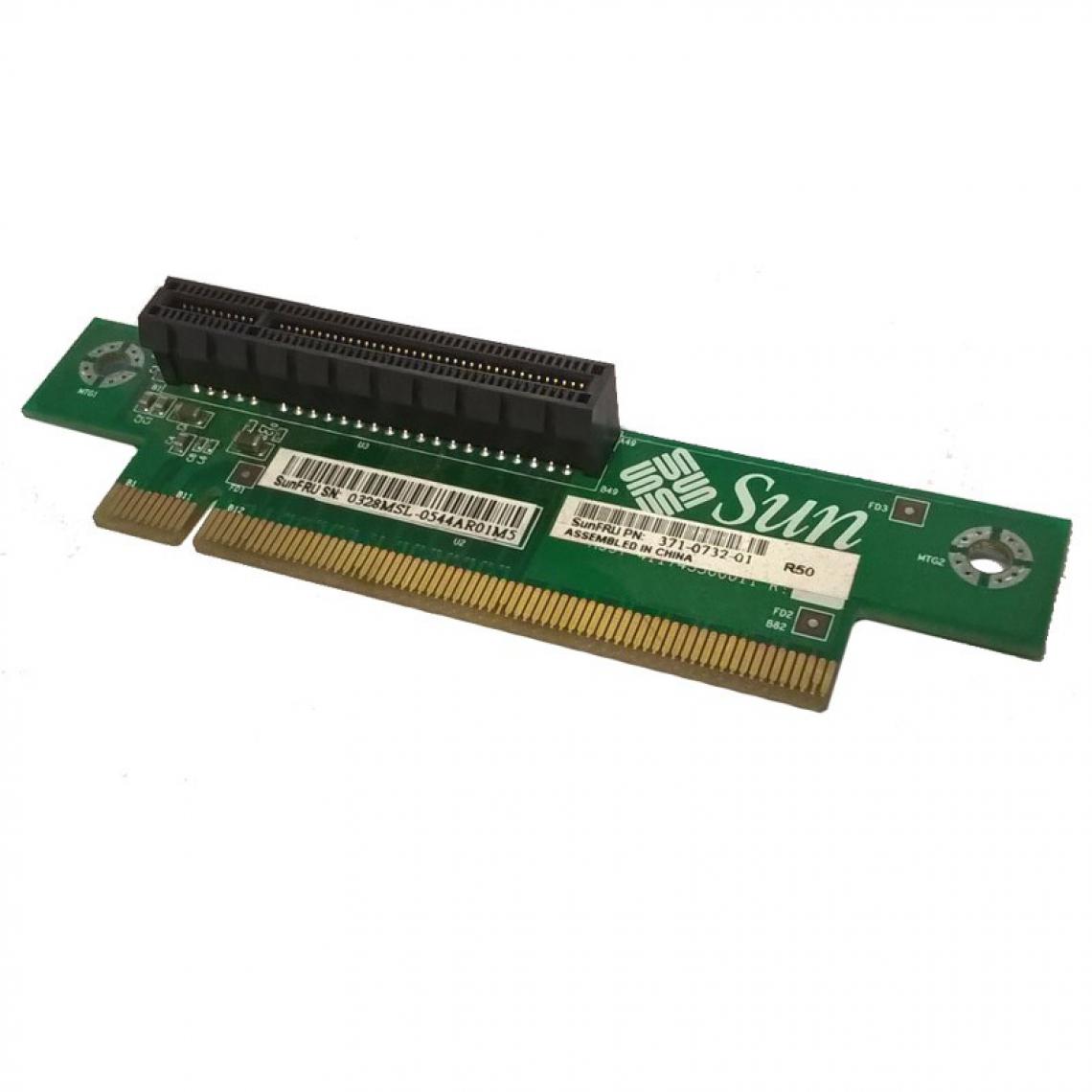Sun Microsystems - Carte PCI-X Riser Card Sun 0328MSL 371-0732-01 PCI vers PCI-Express T5140 T5240 - Carte Contrôleur USB