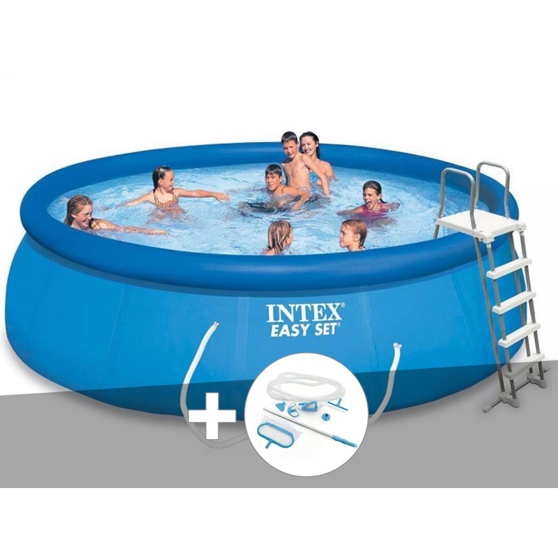 Intex - Kit piscine autoportée Intex Easy Set 4,57 x 1,22 m + kit d'entretien - Intex - Piscines autoportantes