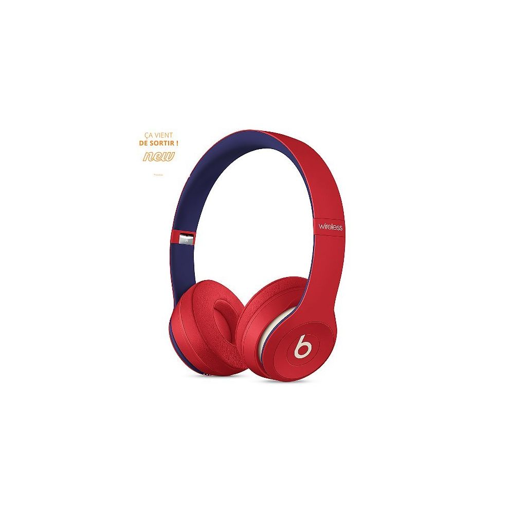 Beats - Solo3 Wireless - Casque bluetooth - Club collection - Rouge - Casque