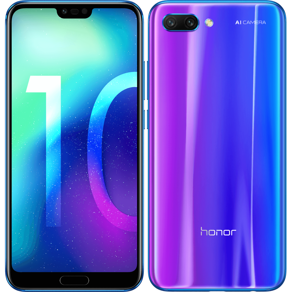 Honor - 10 - 128 Go - Bleu - Smartphone Android