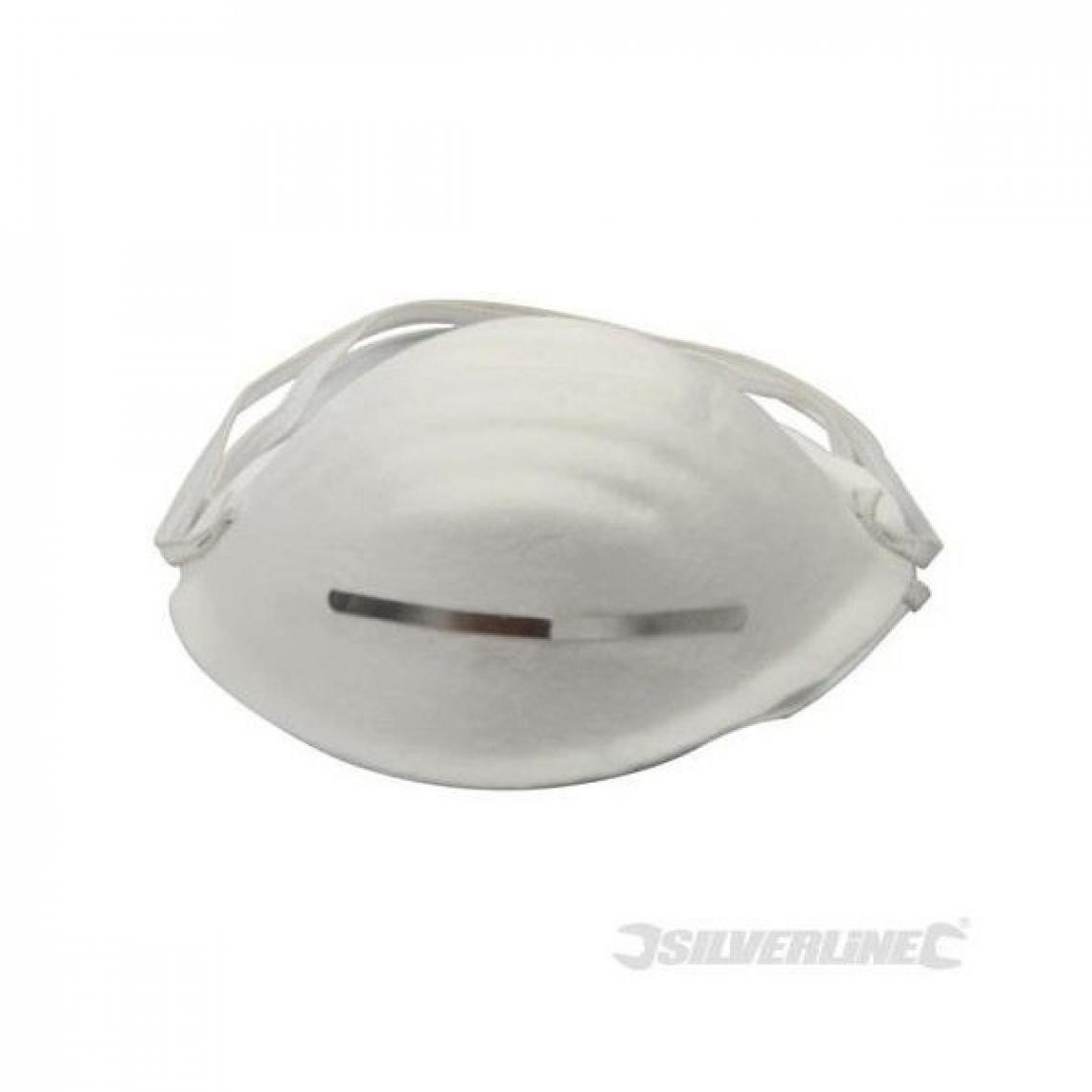 Silverline - SILVERLINE 50 masques protecteurs anti-poussiere - Décapeurs thermiques