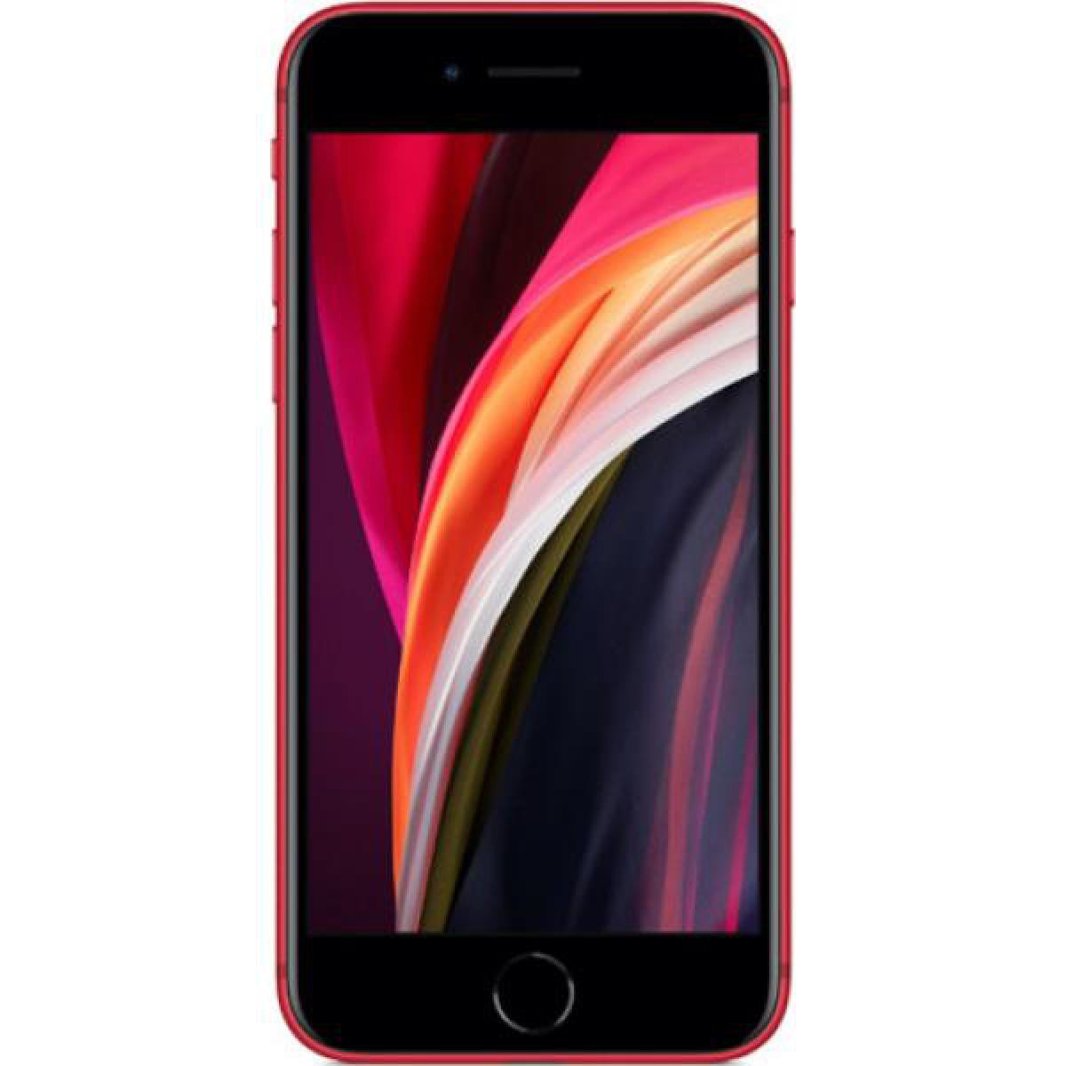 Apple - Apple iPhone SE (2020) Dual eSIM 64GB 3GB RAM Red - Bracelet connecté