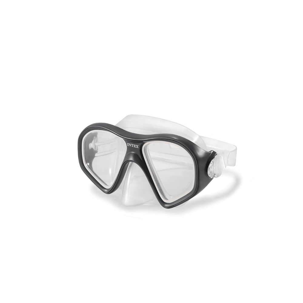 Intex - Masque de plongée Reef Rider Noir - Intex - Piscines acier et résine