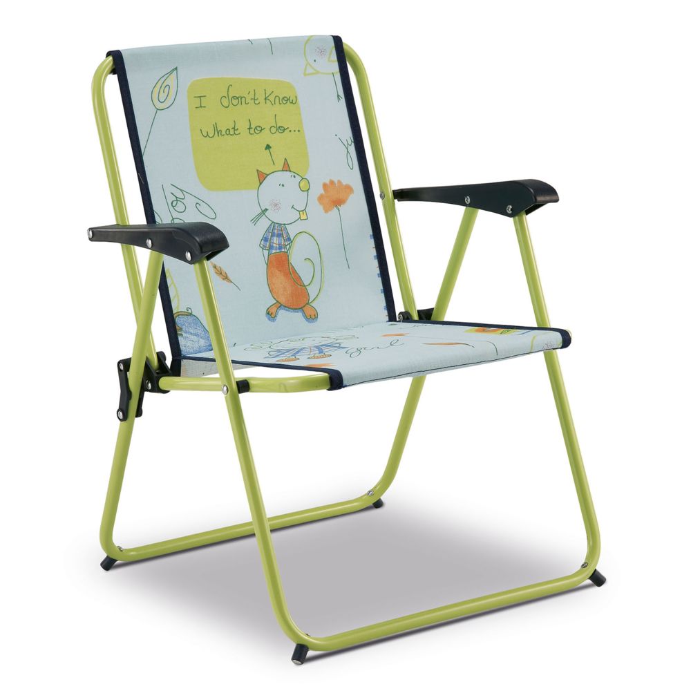 Solenny - Chaise Pliante pour Enfants Solenny Rembourrage 2 cm Polyvalente - Chaises de jardin