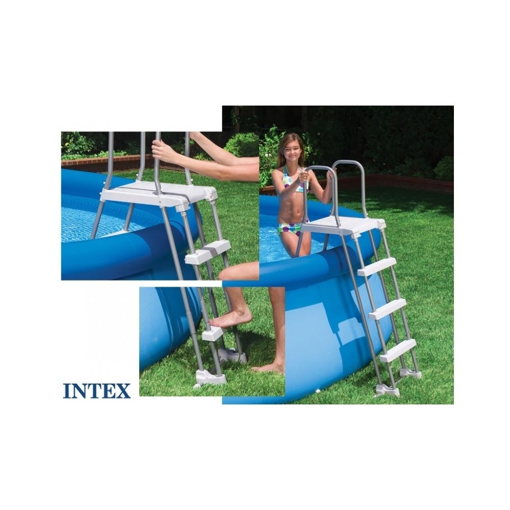 Intex - Echelle de sécurité 1m32 pour piscine - Intex - Piscines enfants