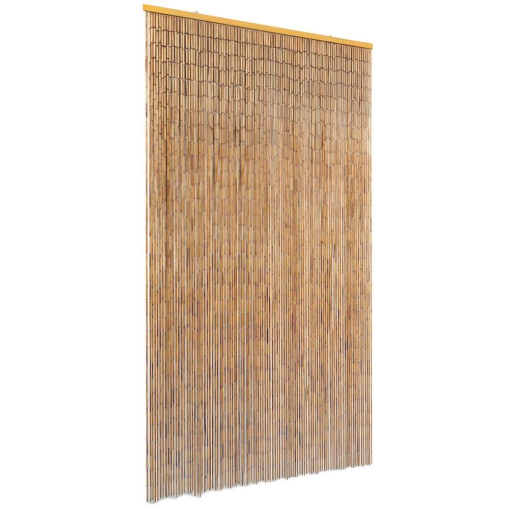 Vidaxl - vidaXL Rideau de porte contre insectes Bambou 100 x 200 cm - Moustiquaire Fenêtre