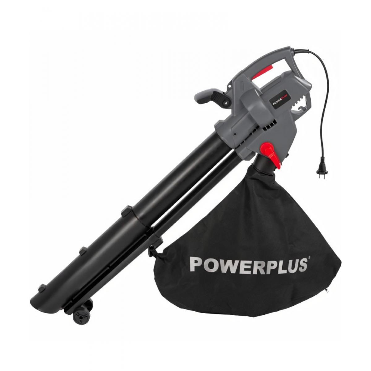 Powerplus - POWER PLUS Aspirateur souffleur broyeur de feuilles 3300W POWEG9013 - Aspirateurs souffleurs