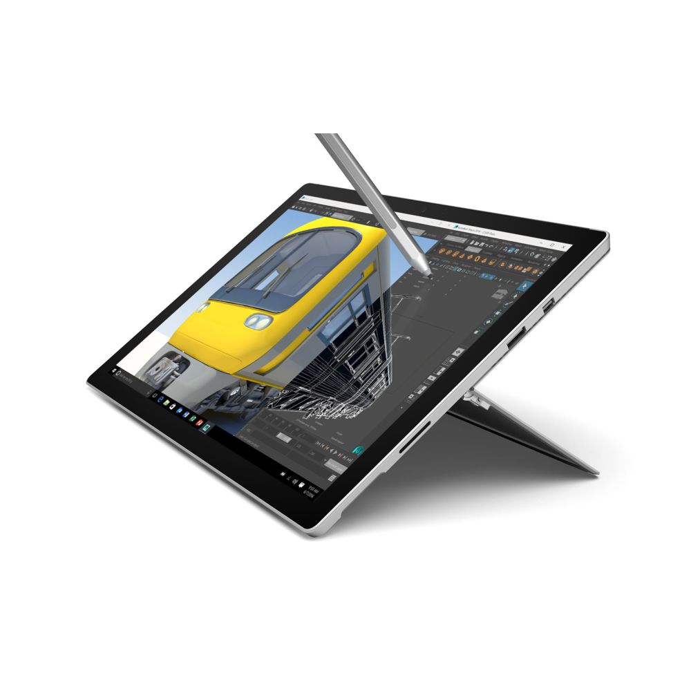 Microsoft - Surface Pro 4 - 2-en-1 - 128 Go - Intel Core m3 - Argent - Tablette Windows