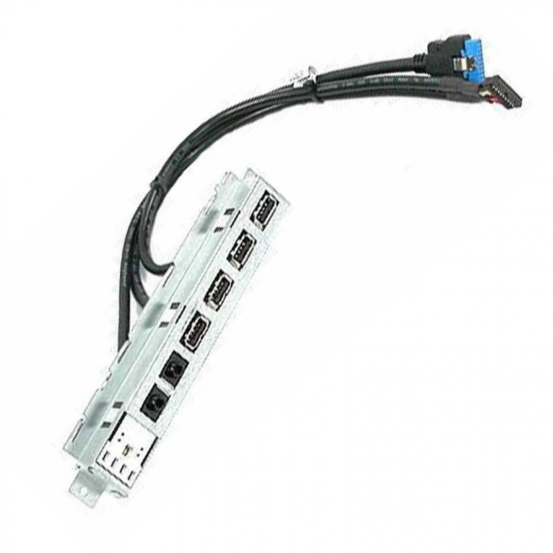 Dell - Front Panel I/O Dell 04C7PH 4C7PH 4x USB Audio IN/OUT Optiplex 7010 9010 DT - Boitier PC