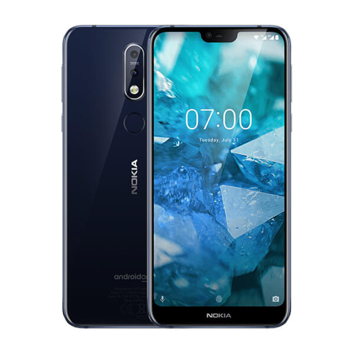 Nokia - Nokia 7.1 4 Go / 64 Go Bleu Double SIM - Smartphone Android
