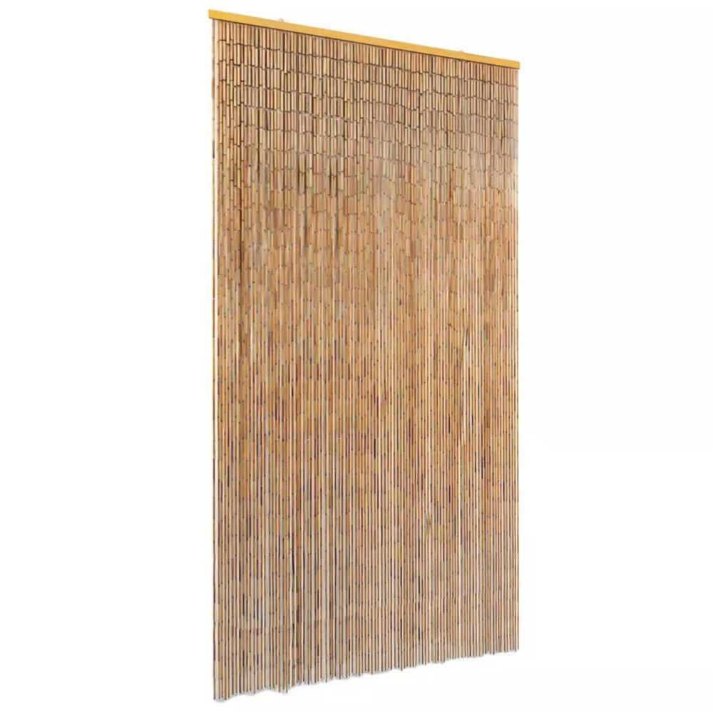 Vidaxl - vidaXL Rideau de porte contre insectes Bambou 100 x 220 cm - Moustiquaire Fenêtre
