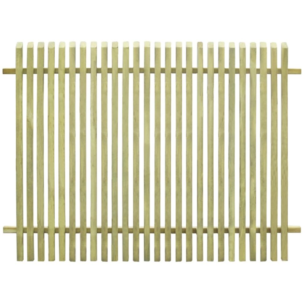 Vidaxl - Clôture de jardin Bois de pin imprégné FSC 170 x 125 cm | Vert - Clôtures et barrières - Panneaux de clôture | Vert | Vert - Portillon