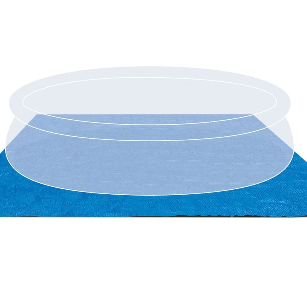 Vidaxl - Intex Tapis carré de sol pour piscine 472 x 472 cm 28048 | Bleu - Bâches de piscines et tapis de sol | Bleu | Bleu - Piscines enfants