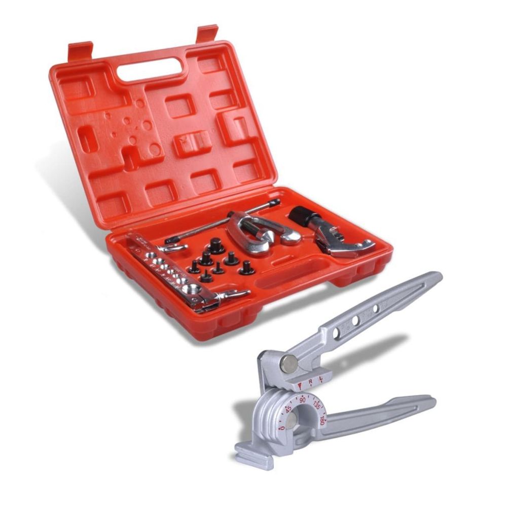 Vidaxl - Boîte à outils avec une pince à cintrer | - Coffrets outils