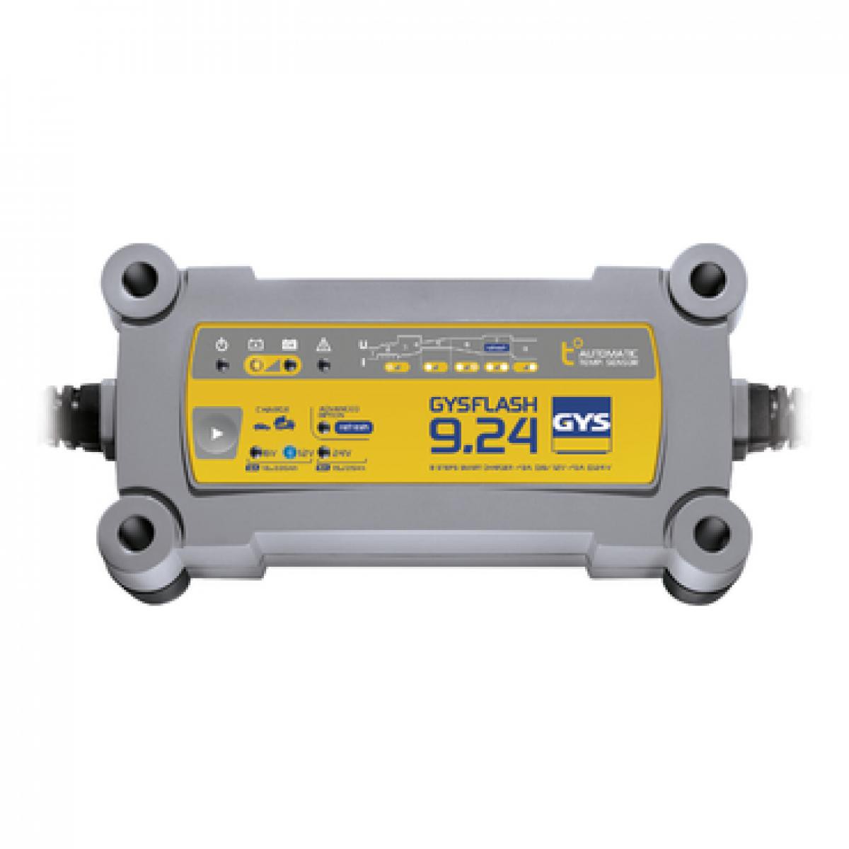Gys - Gys - Chargeur de batterie 6/12-24 V 170-300 Ah - GYSFLASH 9.24 - Nettoyeurs haute pression