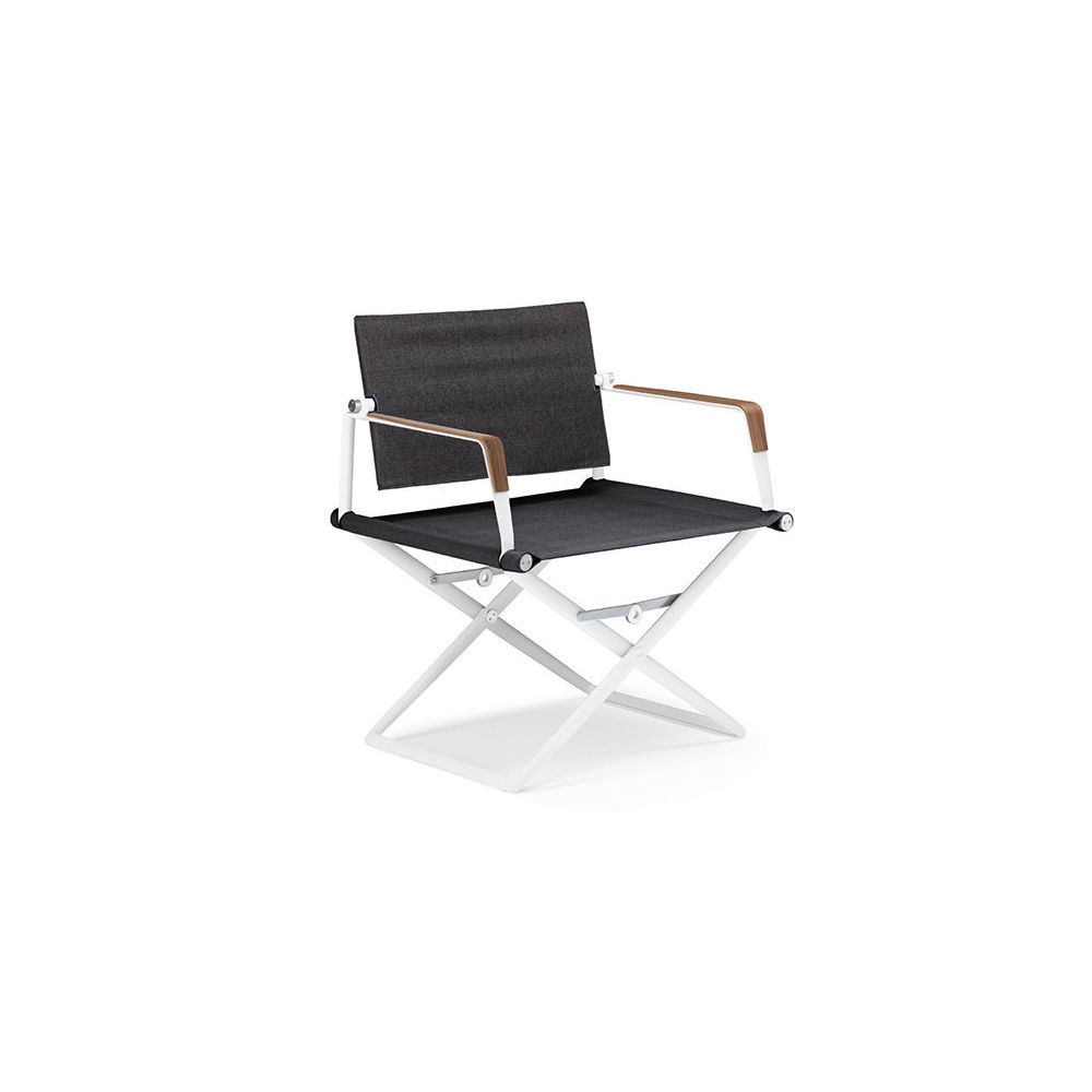 Dedon - SeaX Lounge Chair - sail shade - blanc - Ensembles canapés et fauteuils