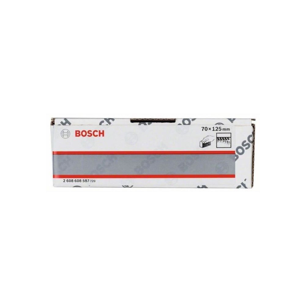 Bosch - BOSCH Cale de ponçage - Auto-agrippant - 70 x 125 mm - Binettes, serfouettes, grattoirs, ratissoires