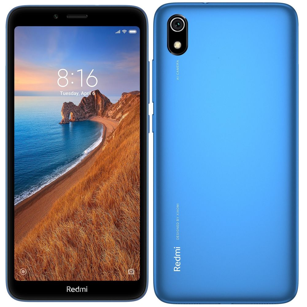 XIAOMI - Redmi 7A - 16 Go - Bleu - Smartphone Android