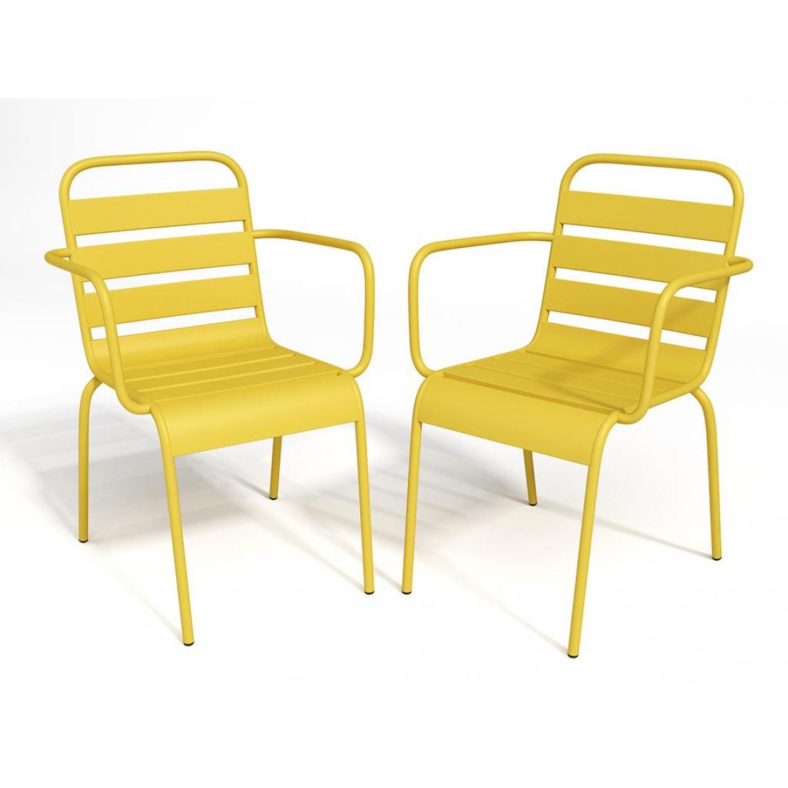 Vente-Unique - Chaise de jardin MIRMANDE - Chaises de jardin