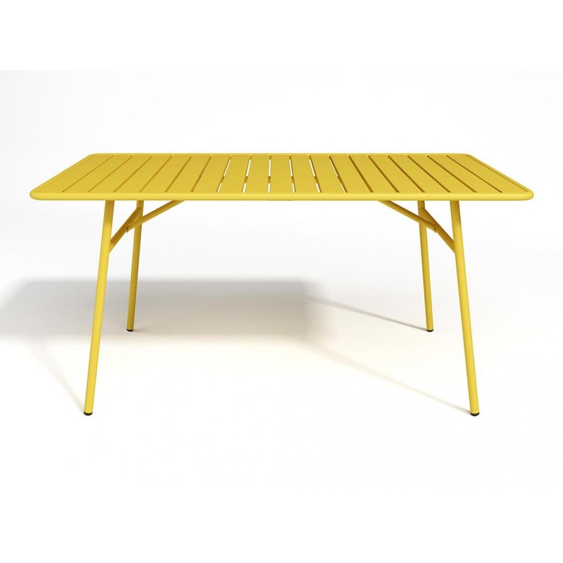 Vente-Unique - Table à manger de jardin MIRMANDE - Ensembles tables et chaises
