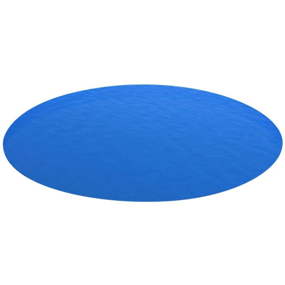Vidaxl - Bâche de piscine bleue ronde en PE 488 cm | Bleu - Piscines enfants