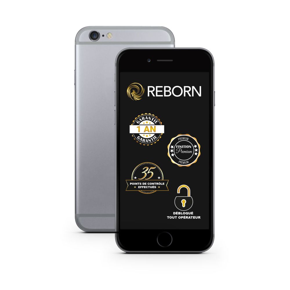 Reborn - iPhone 6 Reconditionné - 64 Go - IP664GS - Gris sidéral - iPhone