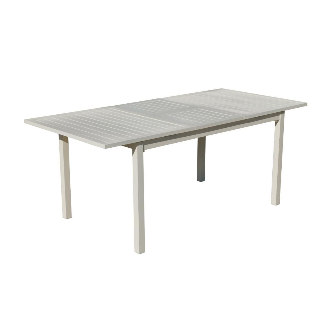 Hevea - Table de jardin en aluminium extensible Sarana - Tables de jardin