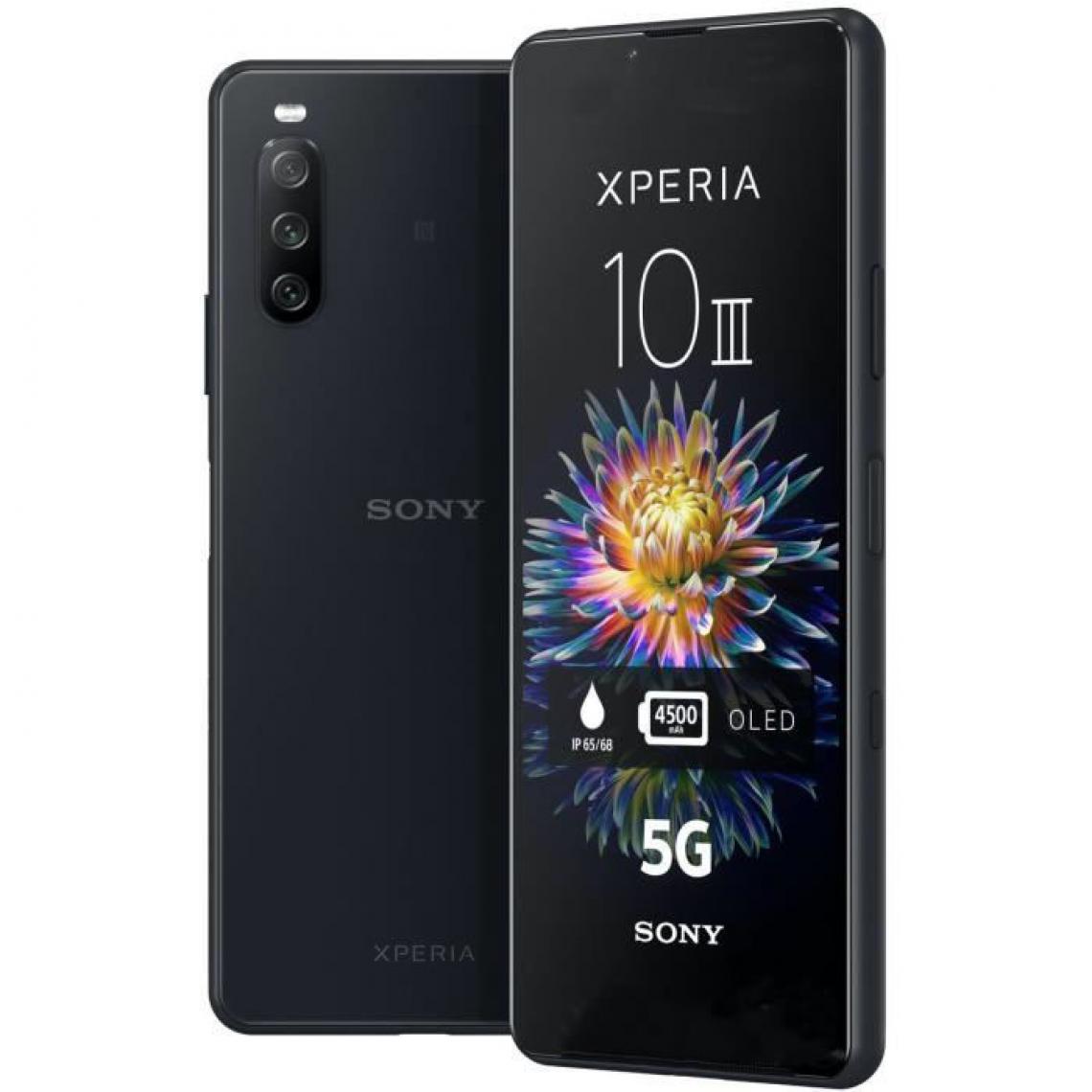Sony - Sony Xperia 10 III Noir - Smartphone Android