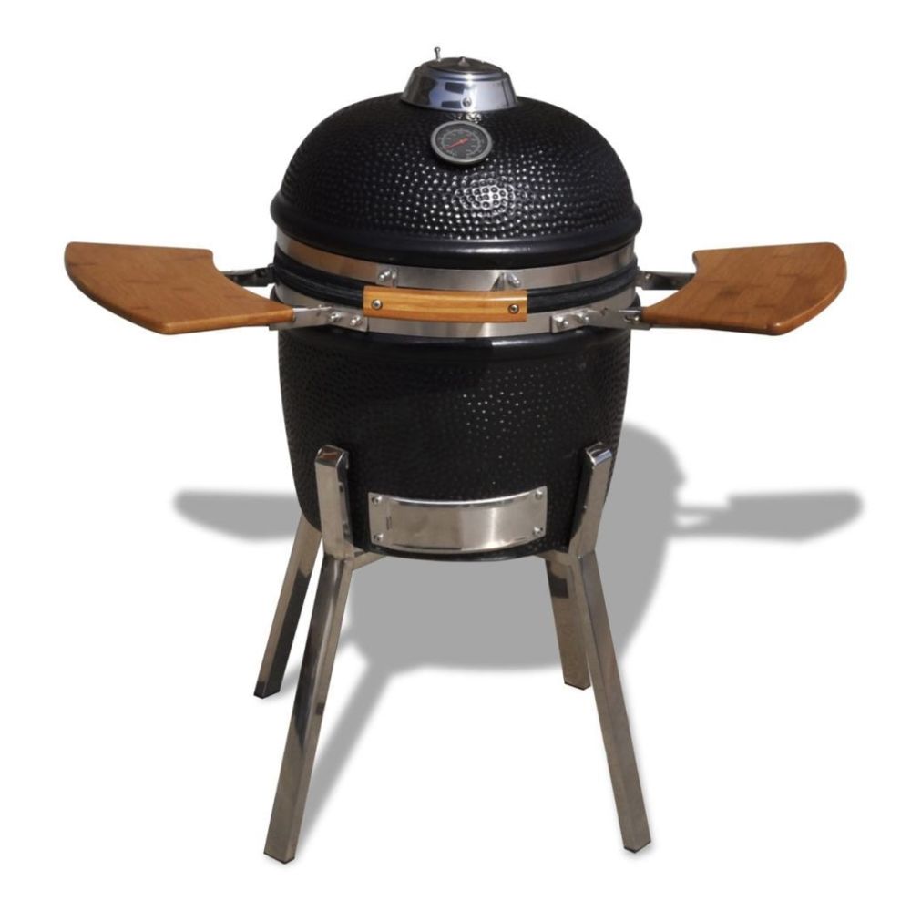 Vidaxl - Barbecue à charbon Kamado Céramique 81 cm | Noir - Accessoires barbecue
