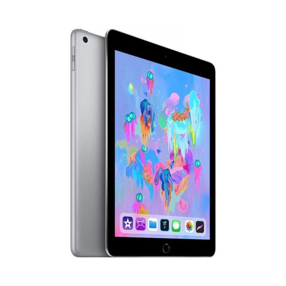 Apple - iPad 9.7 (2018 - 6e Génération) 32Go - 4G/LTE - Gris Sidéral - iPad