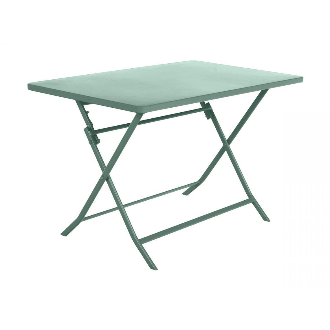 Hesperide - Table rectangulaire extérieur Greensboro vert olive Hespéride - Tables de jardin