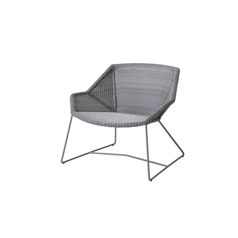 Cane-Line - Fauteuil de salon Breeze - gris clair - Ensembles canapés et fauteuils