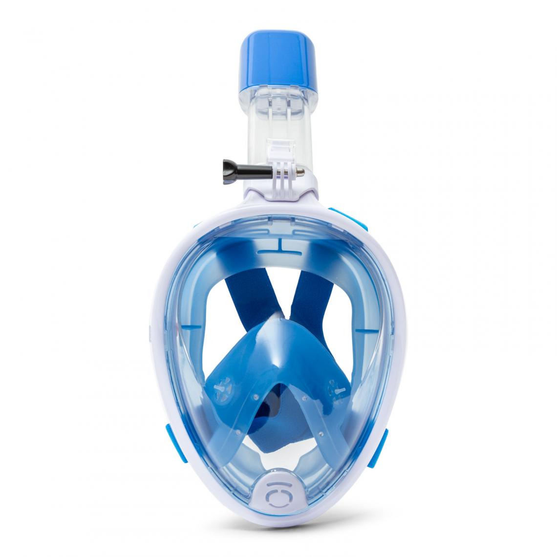 K2O - Masque de Snorkeling L/XL K2O PRO Avec Tuba - Bleu - Accessoires piscines hors sol