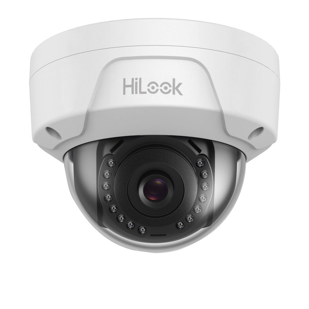 Hikvision - HiLook IPC-D140H caméra de sécurité Caméra de sécurité IP Intérieure et extérieure Dôme Noir, Blanc 2560 x 1440 pixels - Caméra de surveillance connectée