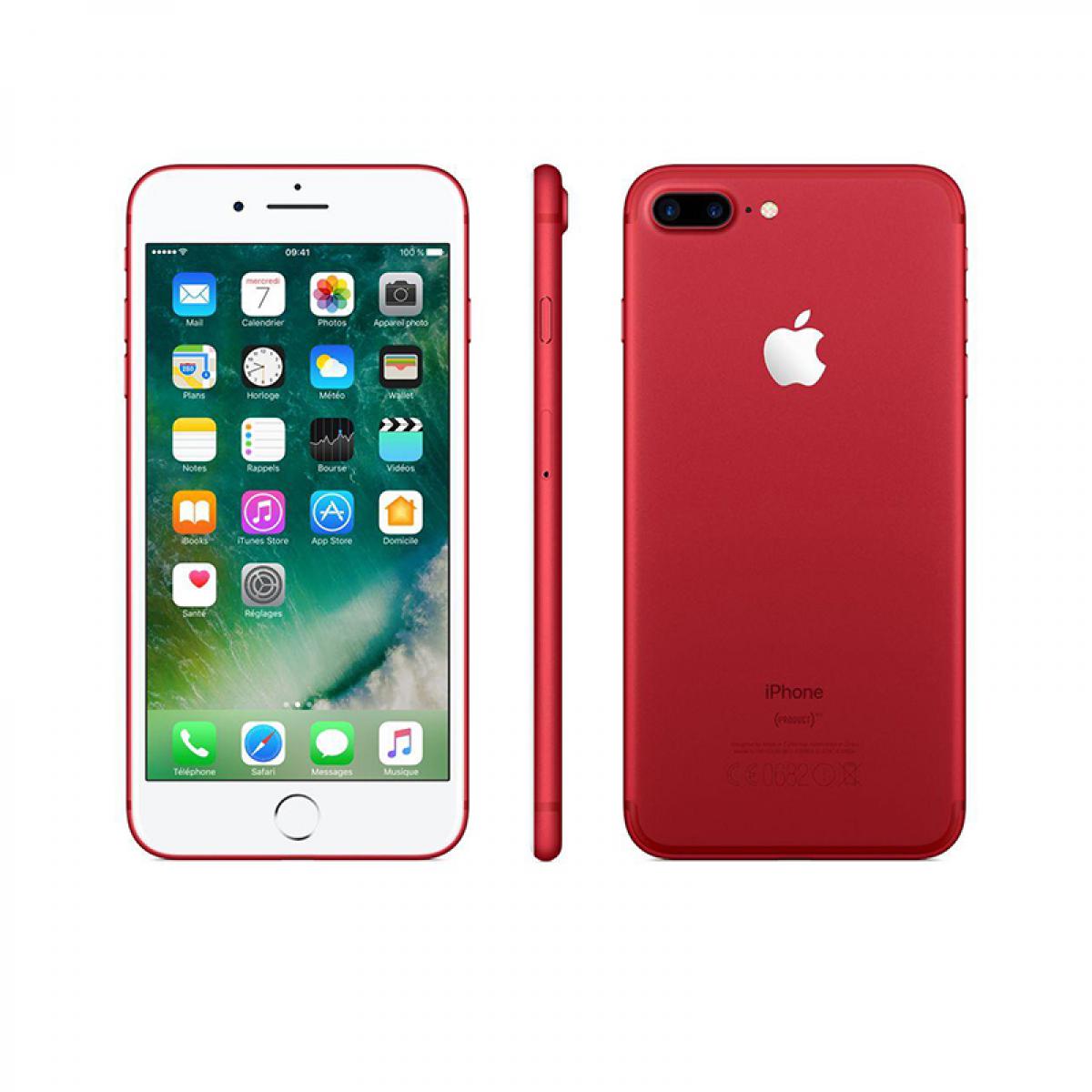 Apple - IPhone 7 Plus 128 GO Rouge Grade A+ - Smartphone Android