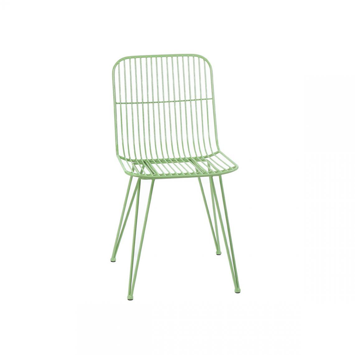 Pomax - Chaise de Jardin Vert OMBRA - Chaises de jardin