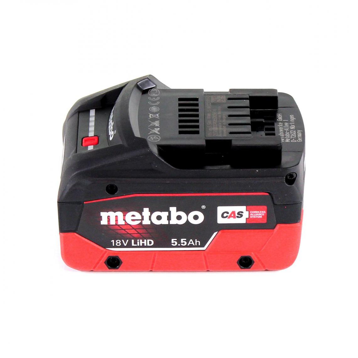 Metabo - Metabo STA 18 LTX 100 Scie sauteuse sans fil 18V ( 601002840 ) + 1x Batterie 5,5Ah + Coffret de transport - sans chargeur - Scies sauteuses