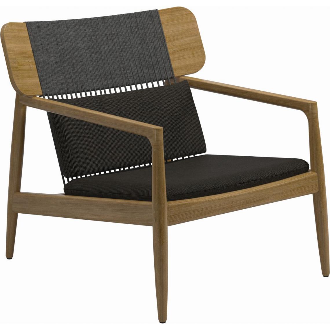 Gloster - Archi Lounge Chair - Granite - Fauteuil de jardin