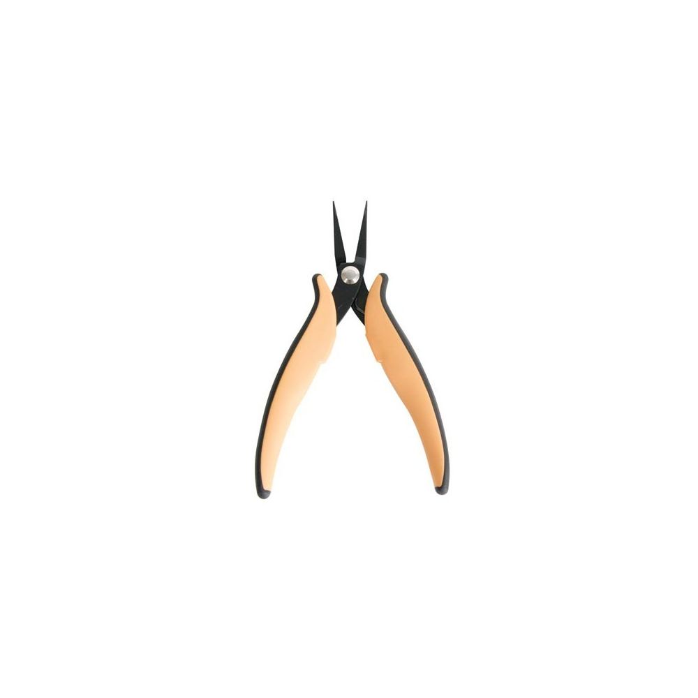 Perel - Pince plate à becs demi-ronds 6 - Coffrets outils