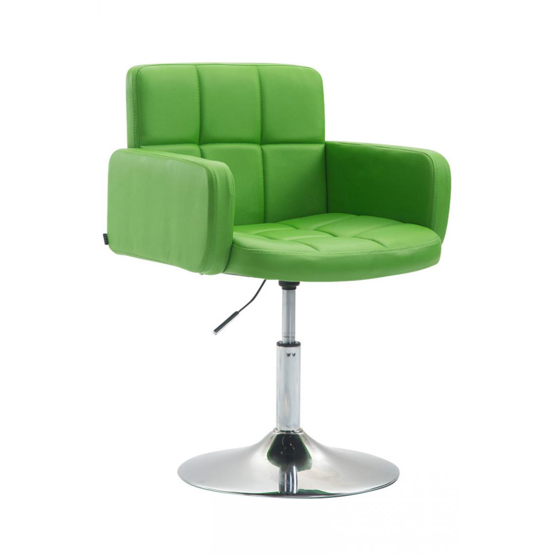 Icaverne - sublime Chaise longue ligne Nouakchott Angeles en cuir synthétique couleur vert - Transats, chaises longues