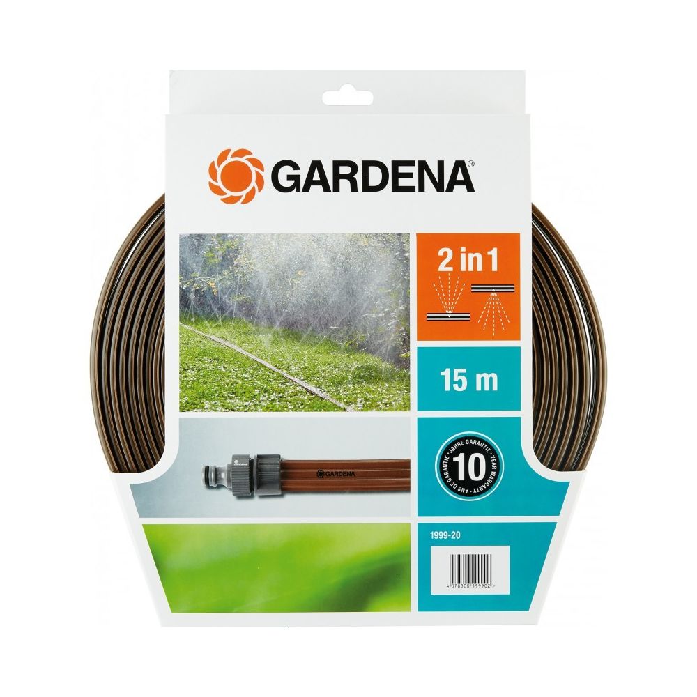 Gardena - Tuyau d'arrosage Marron 15 m - Gardena 1999-20 - Consommables pour outillage motorisé