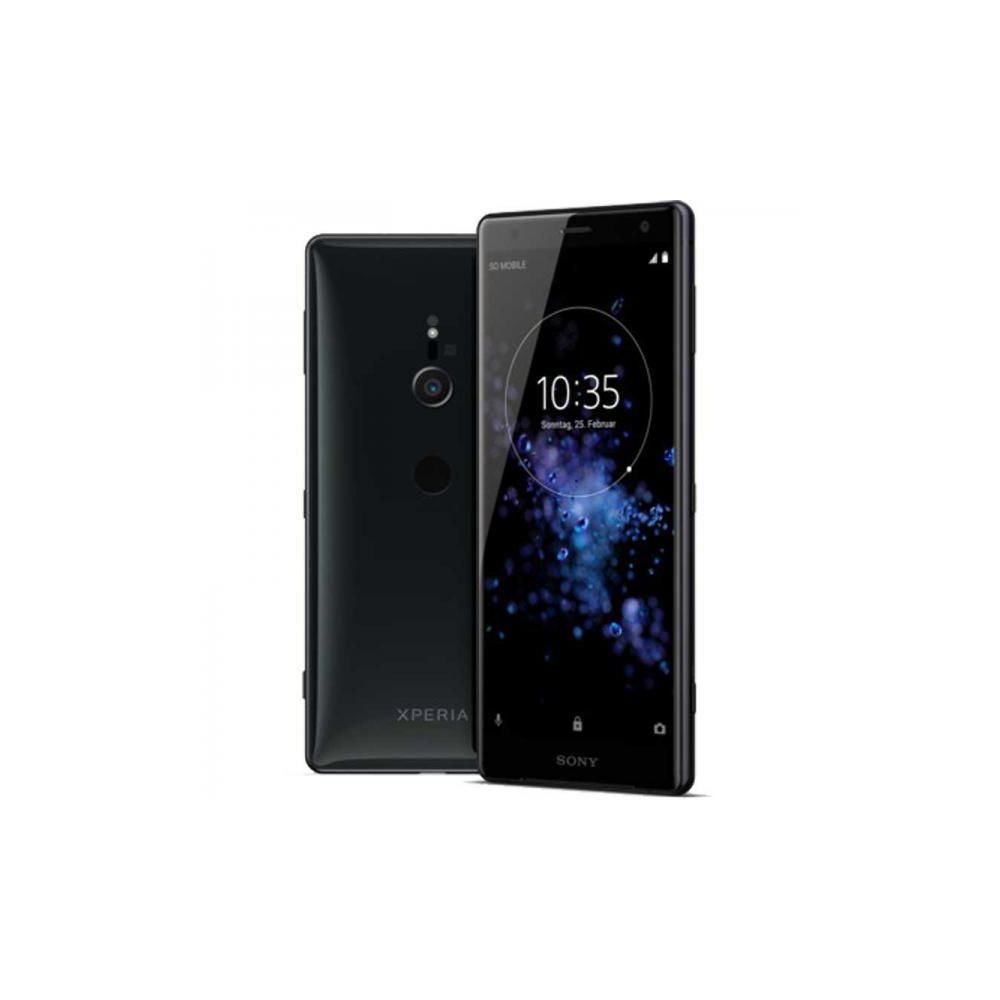 Sony - Sony XZ2 Compact 4G 64GB Dual-SIM black EU - Smartphone Android