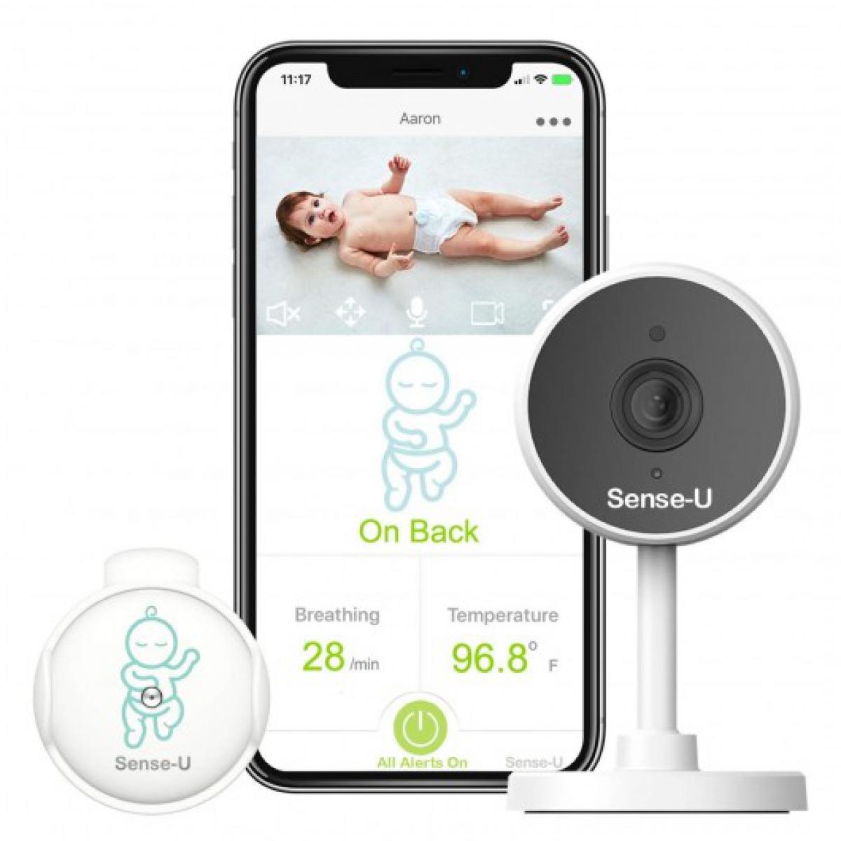 Sense-U - Sense-U Video and Monitor, le système complet pour bébé - Caméra de surveillance connectée