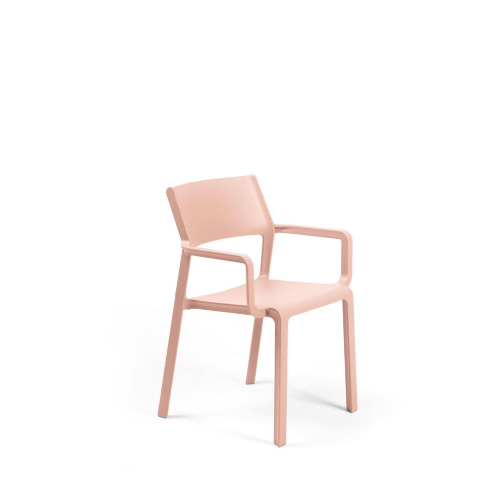 Nardi - Chaise avec accoudoirs Trill - rose - Chaises de jardin